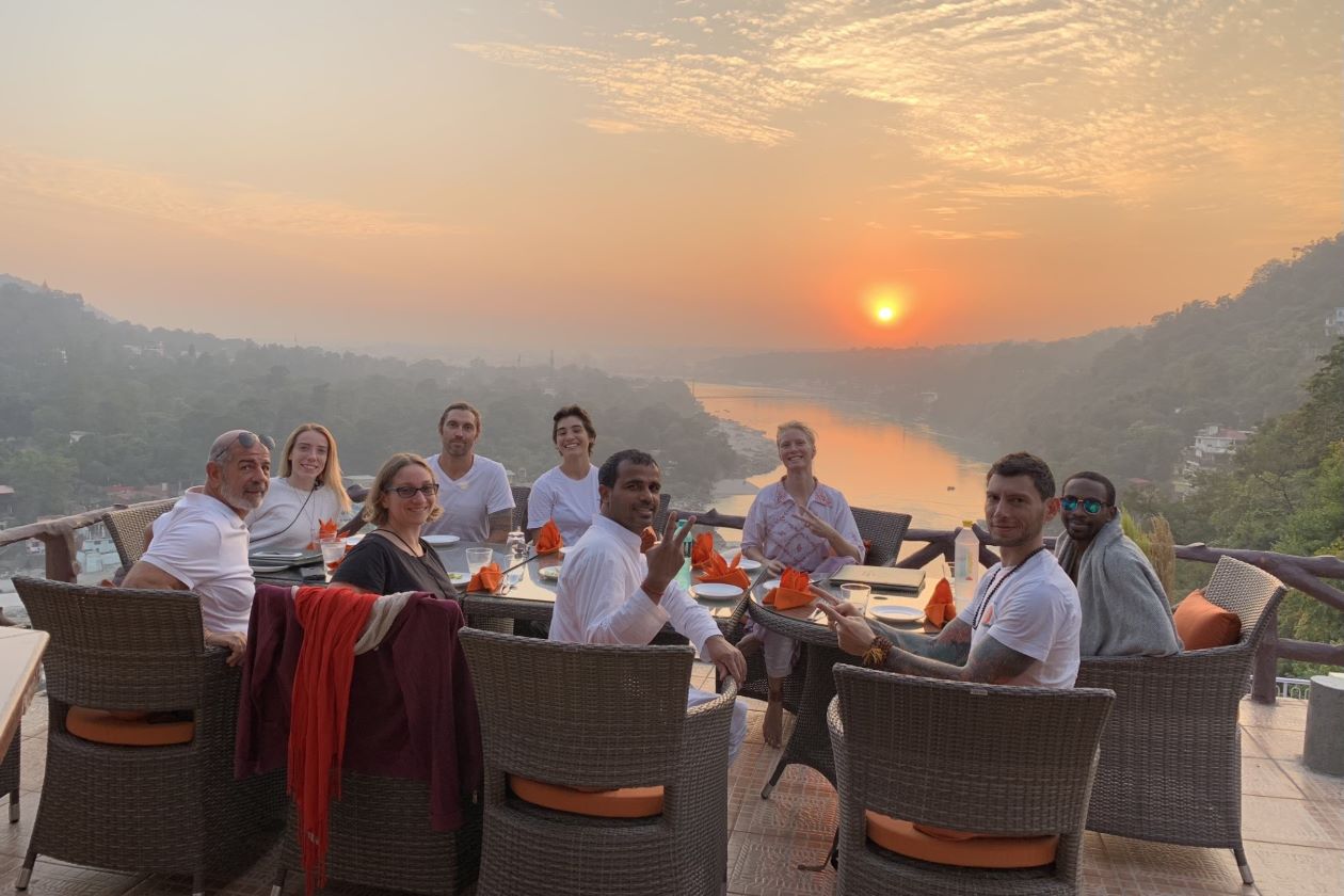 Sunset Tea Time