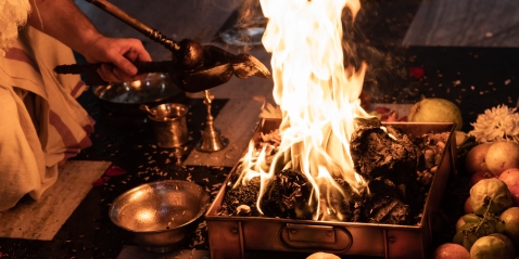 Fire Ceramony at Ganga Ghat